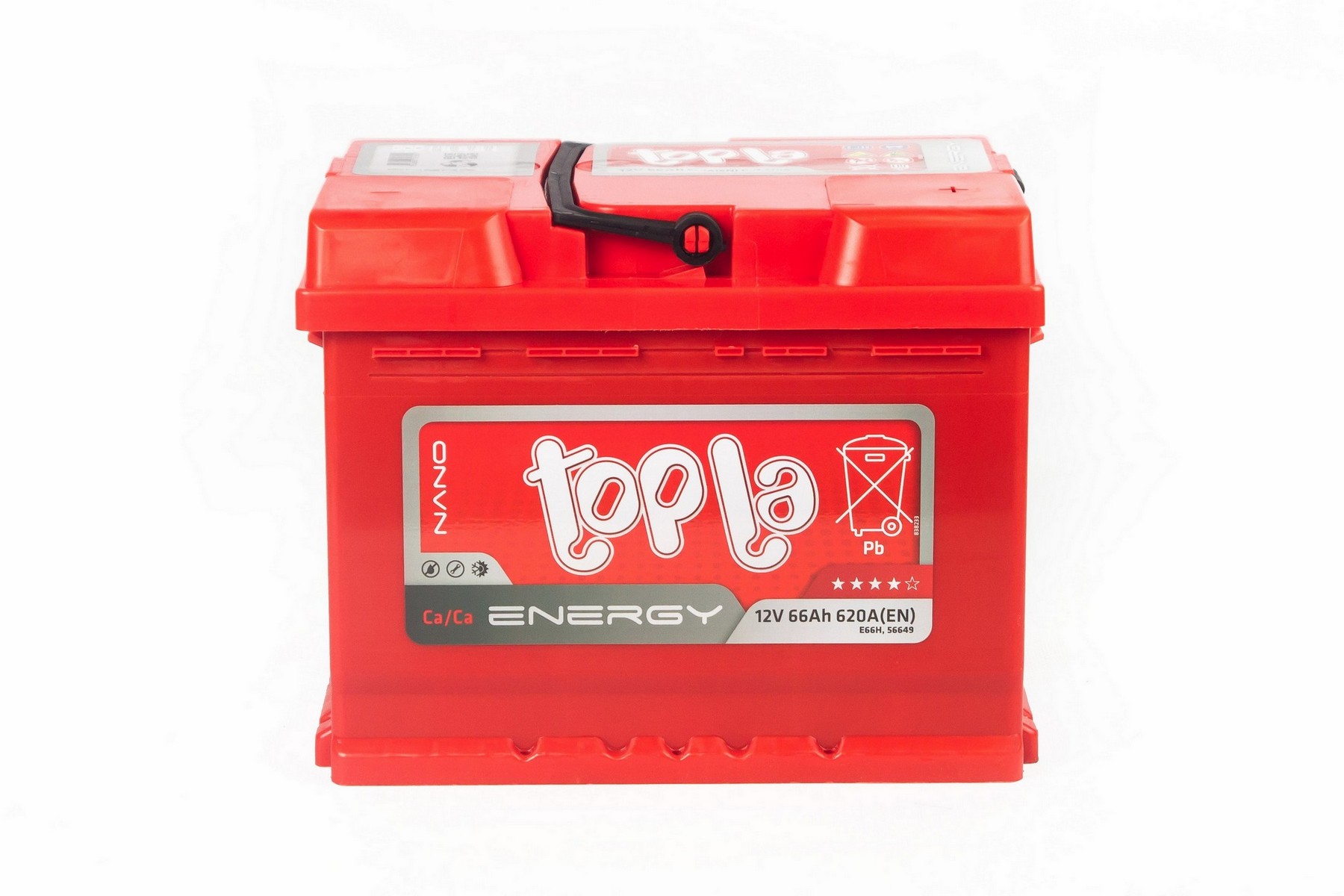 Аккумуляторная батарея TOPLA Energy 66Ah R+, 620 A, 242x175x190, Проспект Партс