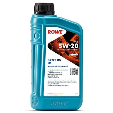 HIGHTEC SYNT RS D1 SAE 5W-20 NEW, Проспект Партс