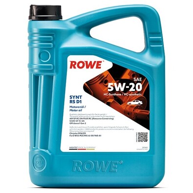 HIGHTEC SYNT RS D1 SAE 5W-20 NEW, Проспект Партс