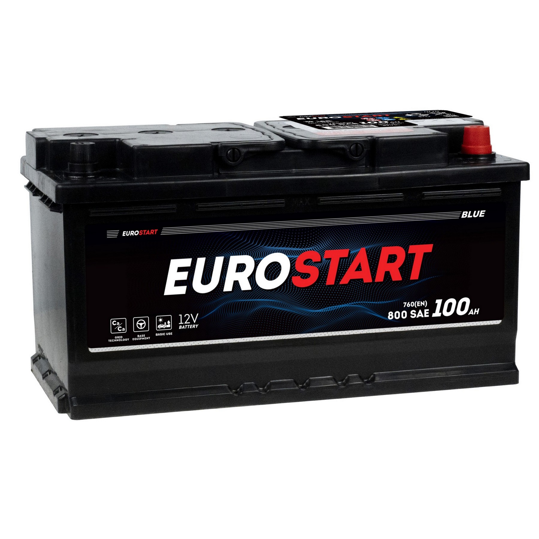 EUROSTART Blue 100Ah R+, Проспект Партс