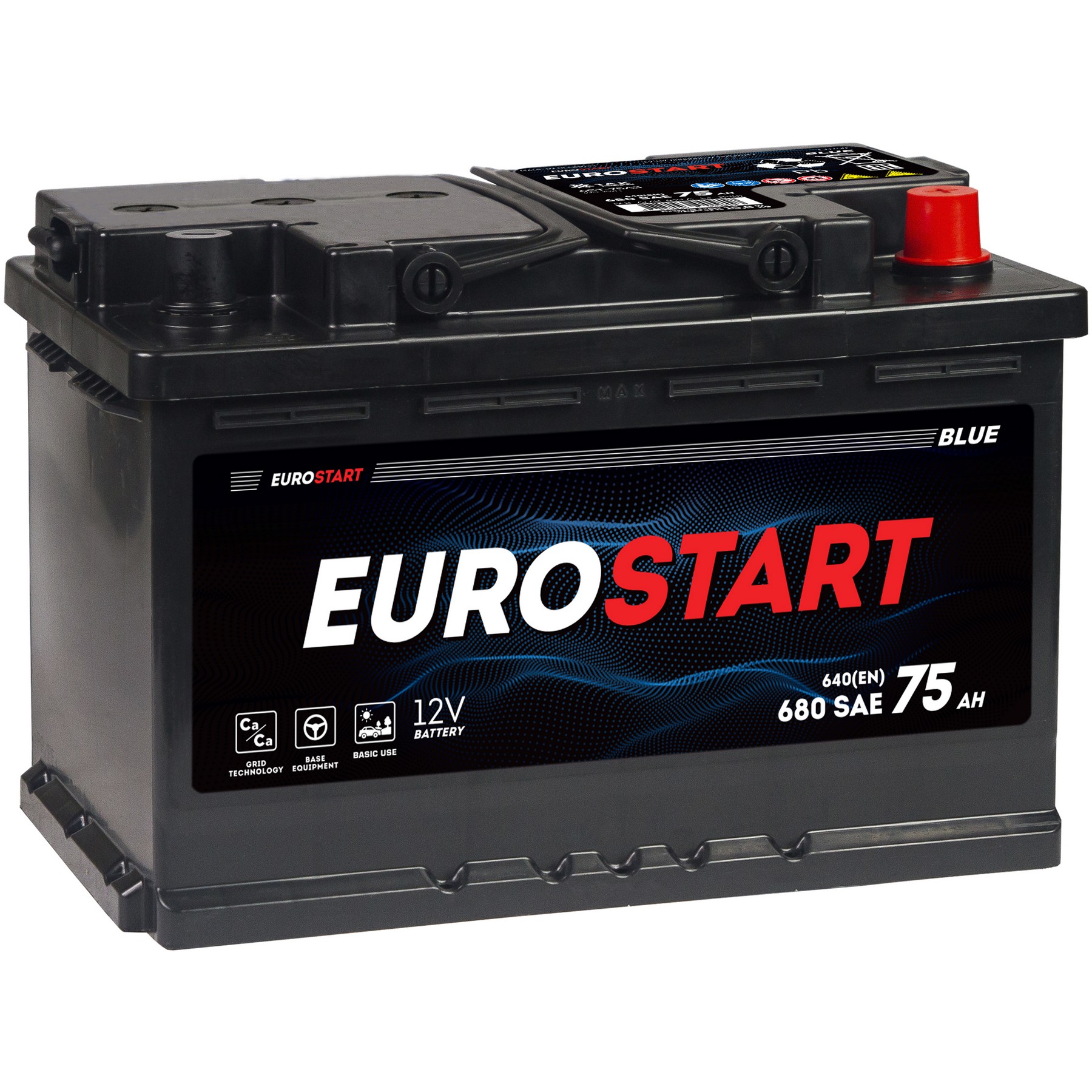 EUROSTART Blue 75Ah R+, Проспект Партс