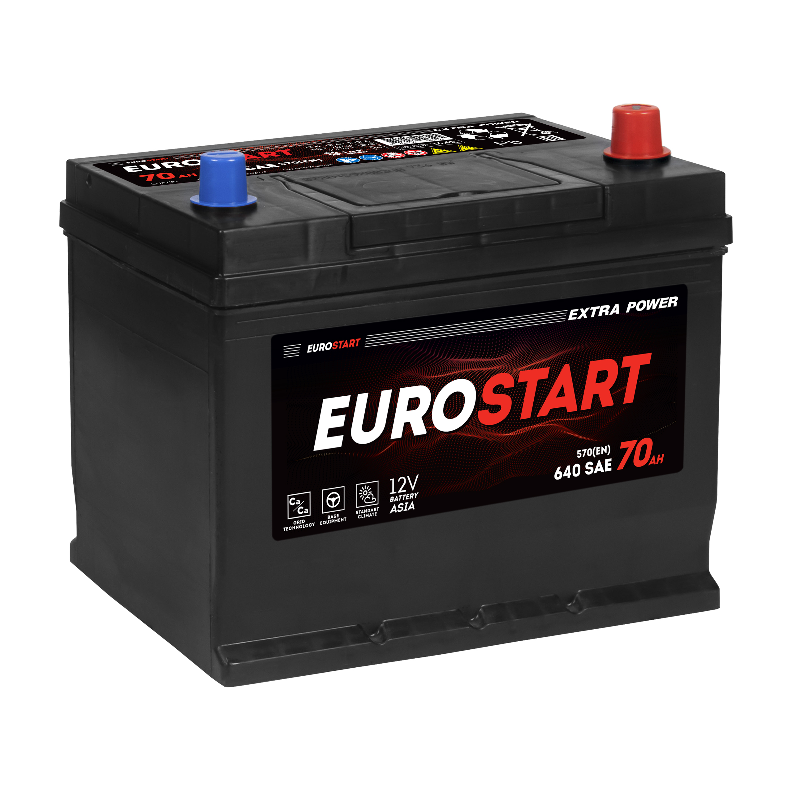 EUROSTART Extra Power 70Ah R+, Проспект Партс