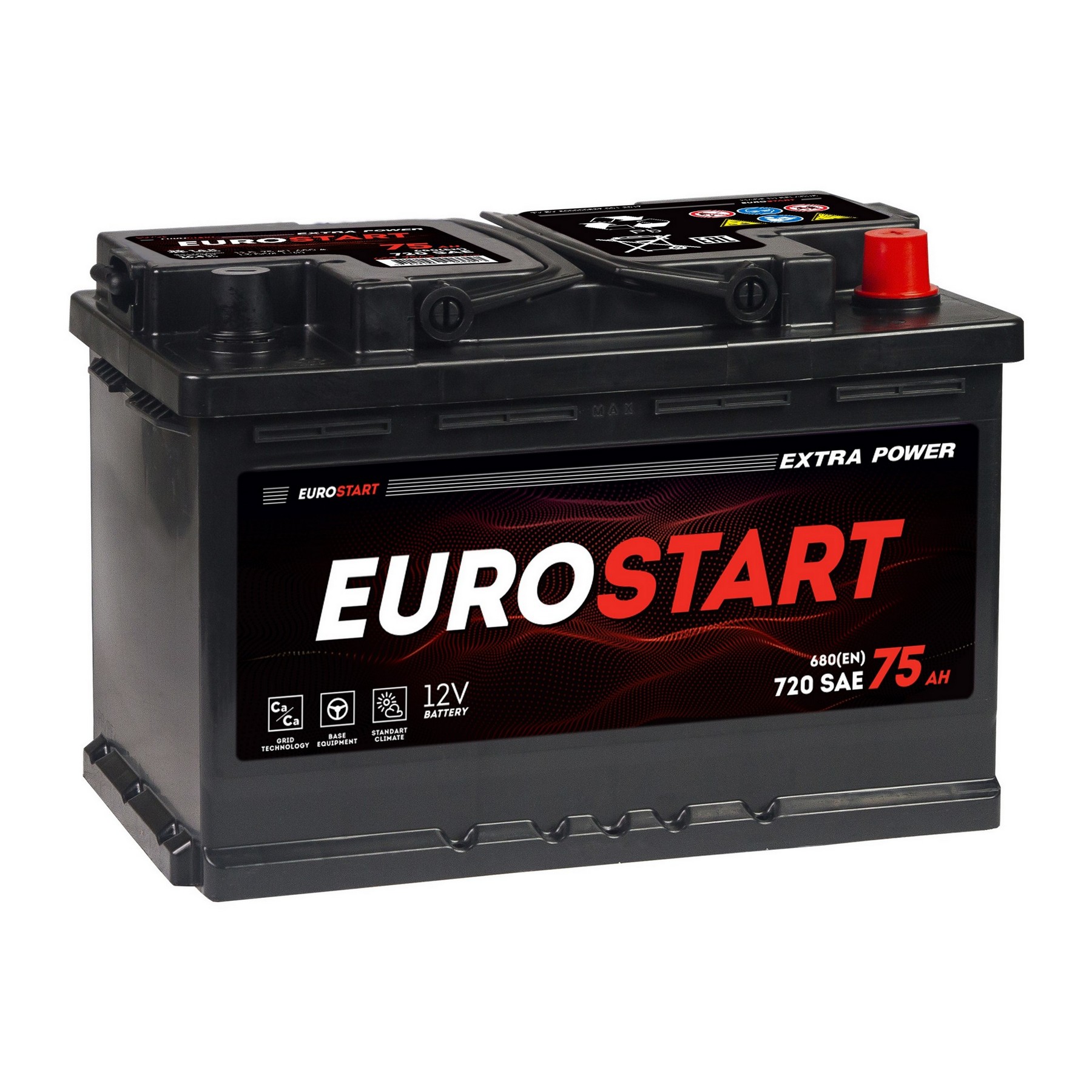 EUROSTART Extra Power 75Ah R+, Проспект Партс