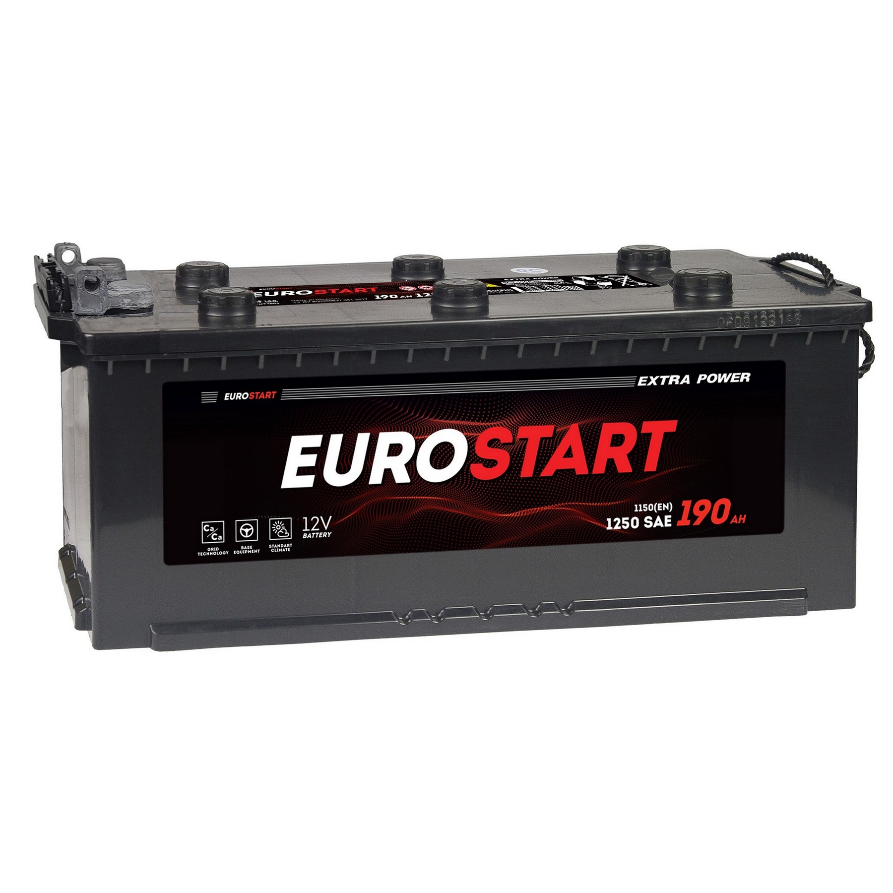 EUROSTART Extra Power 190Ah L+ (борт), Проспект Партс