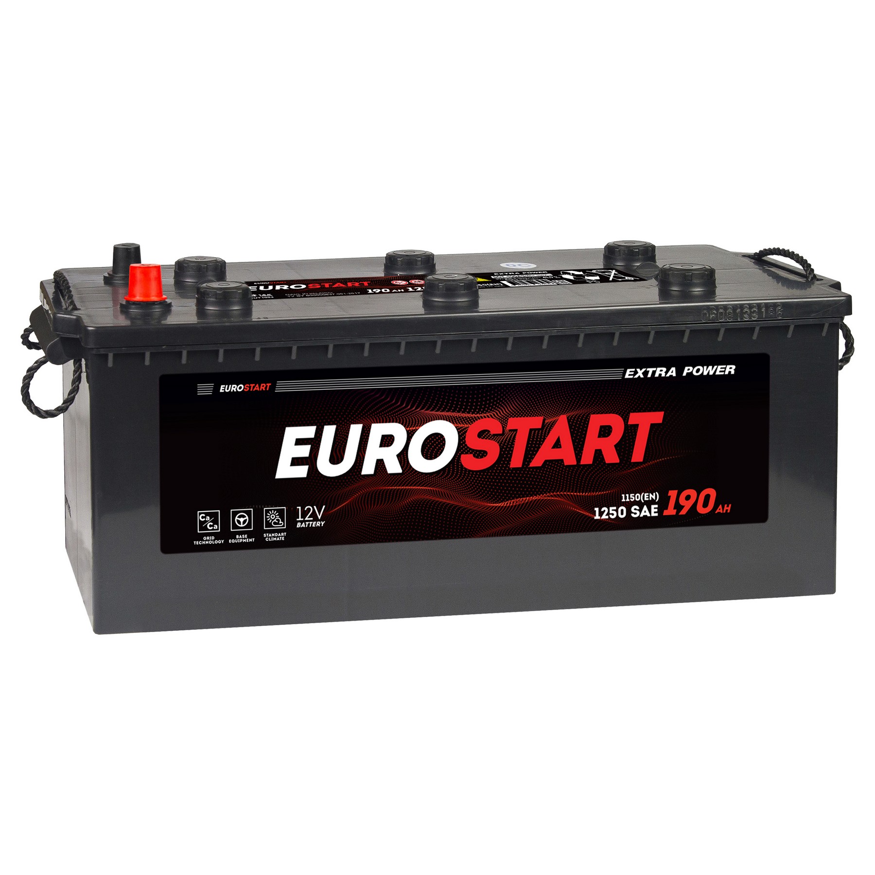 EUROSTART Extra Power 190Ah R+ (без борта), Проспект Партс