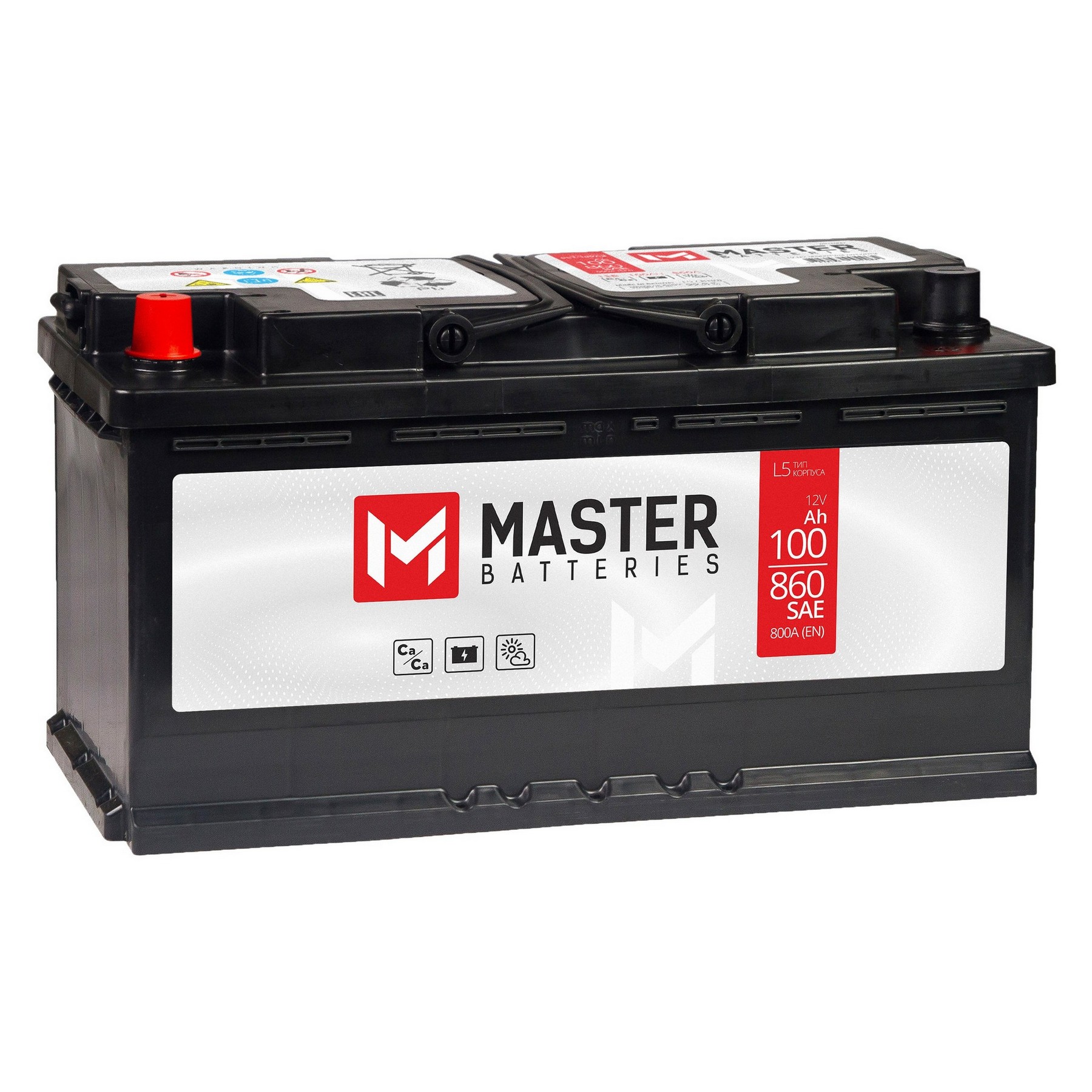 MASTER BATTERIES 100Ah L+, Проспект Партс