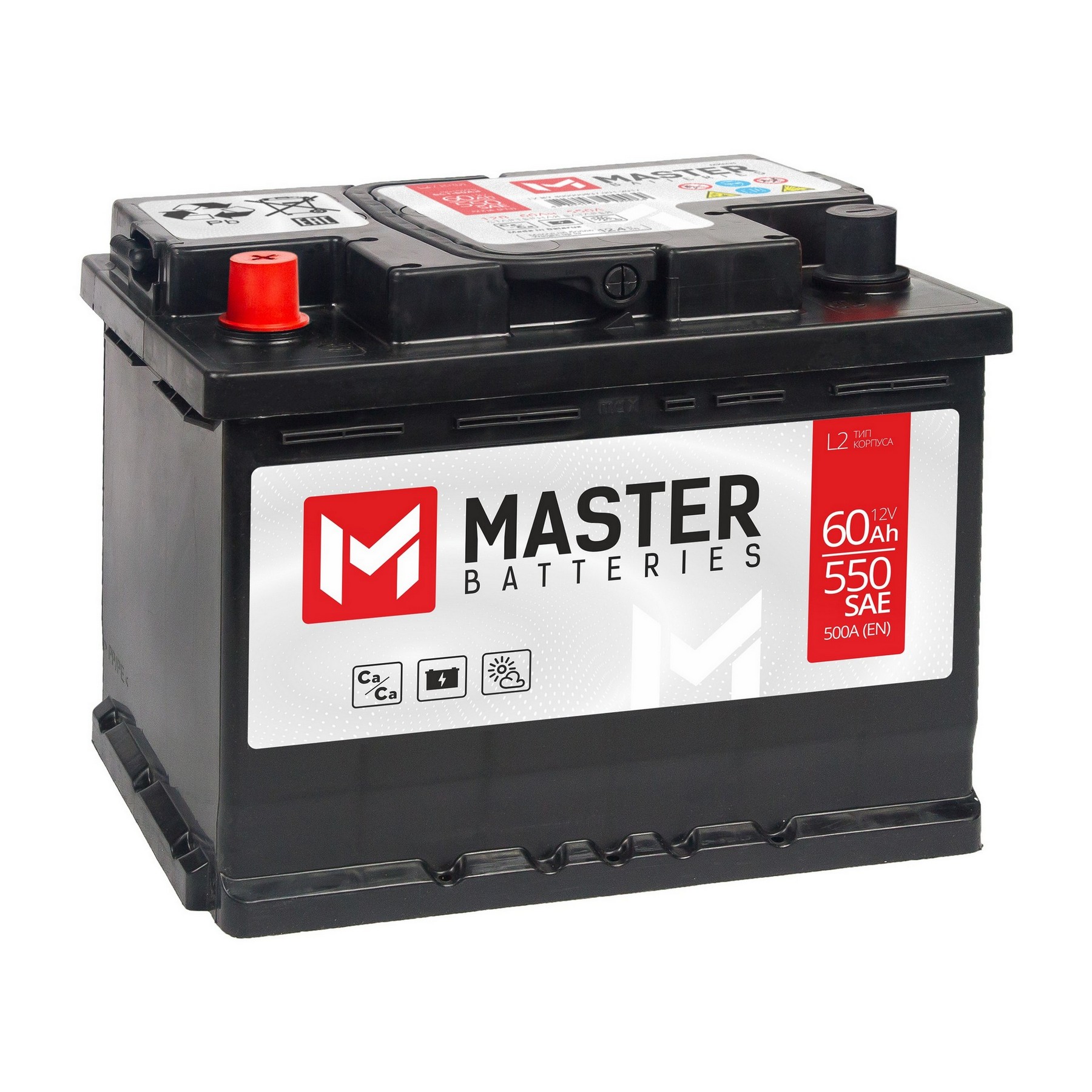 MASTER BATTERIES 60Ah L+, Проспект Партс