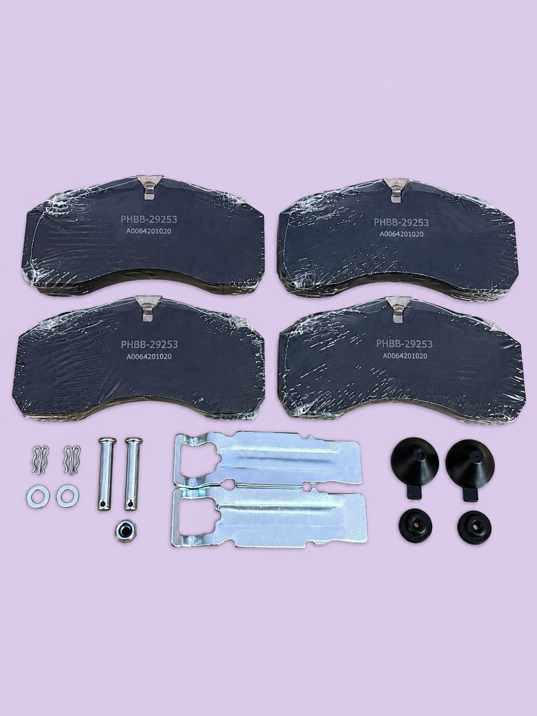 Комплект колодок тормозных MB Actros (A0064201020, A0064201120, A0084205620, A9304200120), Проспект Партс, POWERHUB