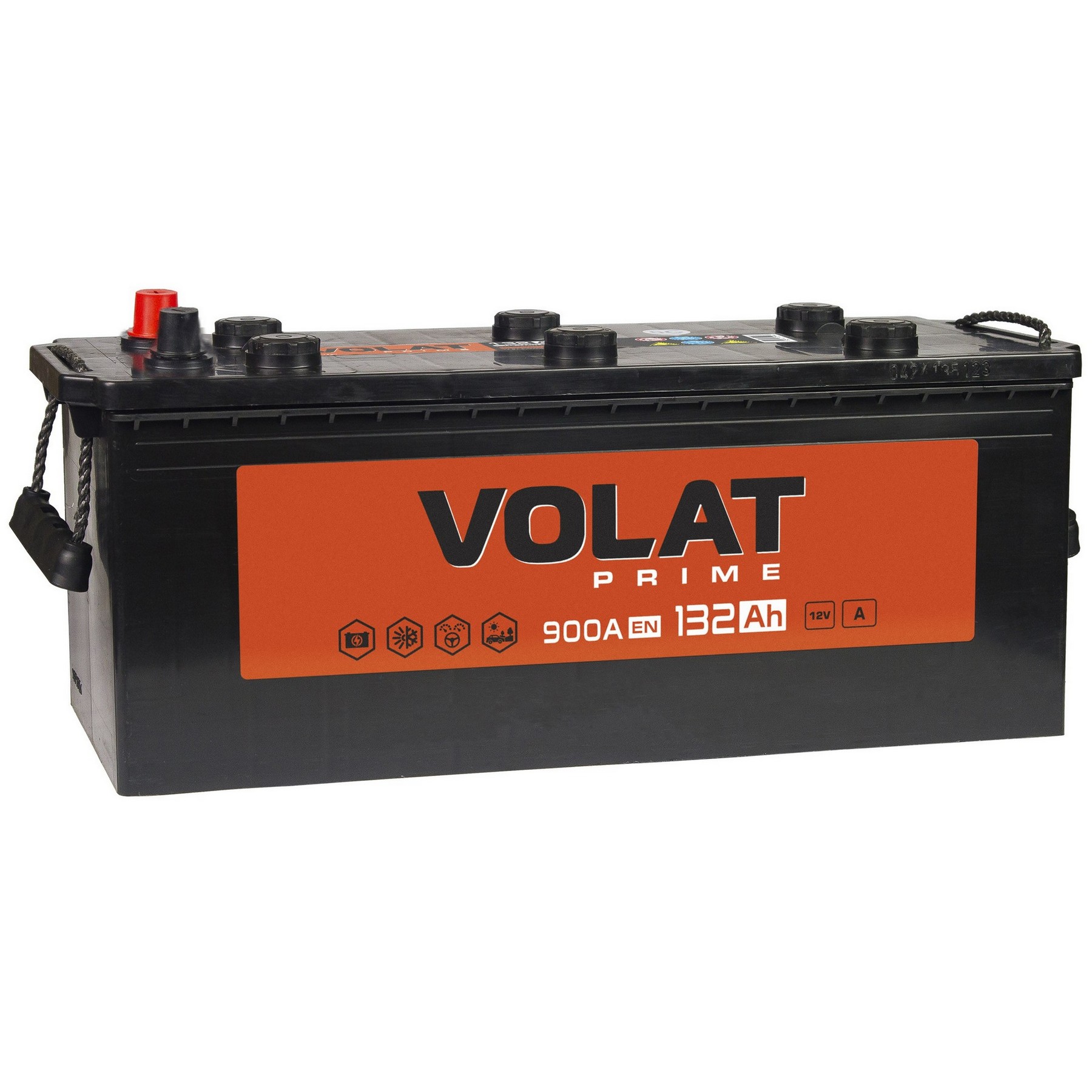 Аккумуляторная батарея VOLAT Prime Professional 132Ah L+, 900 A, 513x189x218, Проспект Партс