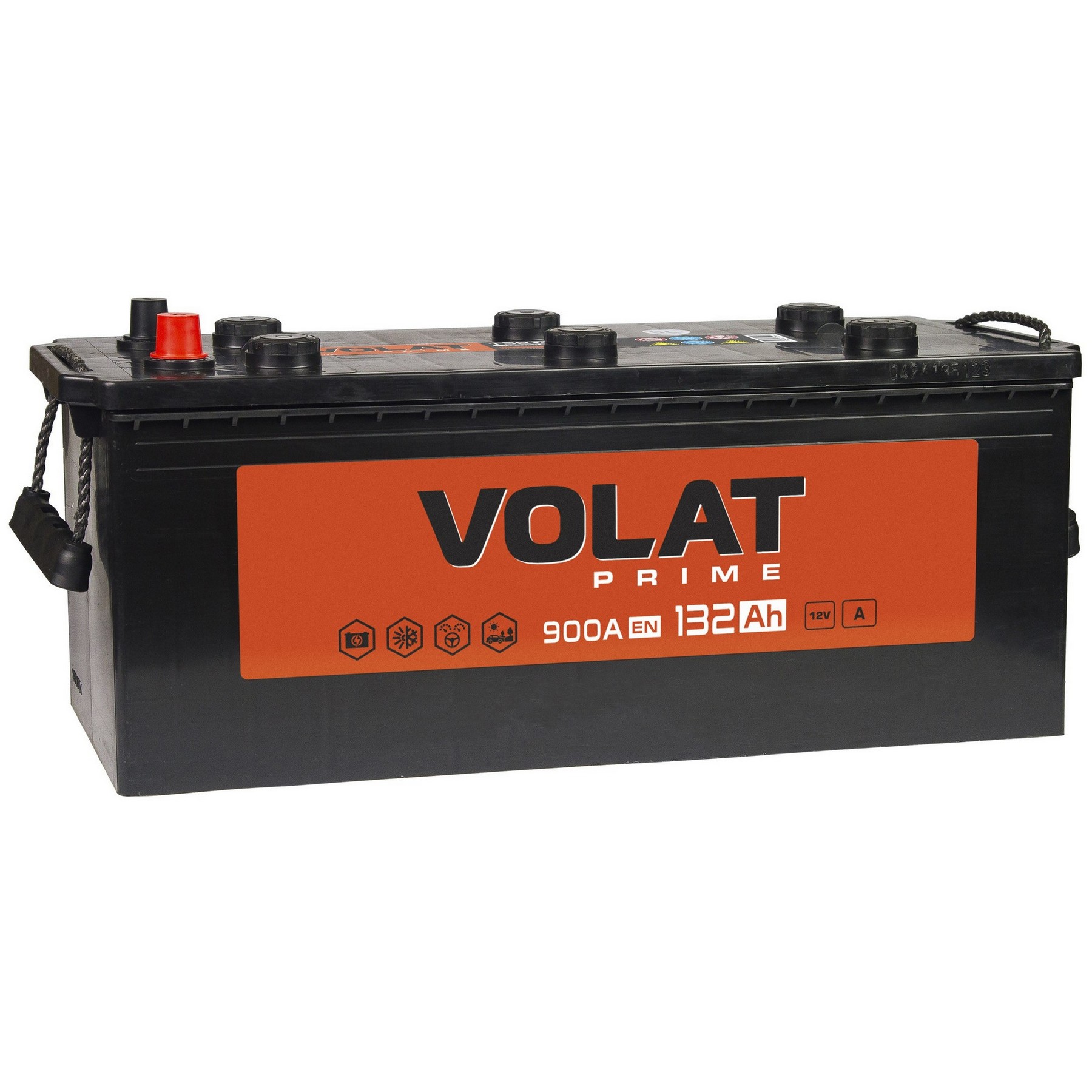 Аккумуляторная батарея VOLAT Prime Professional 132Ah R+, 900 A, 513x189x218, Проспект Партс